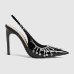 Women’s pump with crystal chain - Image 3